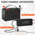 14.6V 3A LiFePO4 Battery Charger, Smart Battery Charger for 12.8V Lithium Iron Phosphate Battery, Trickle Charger Battery Maintainer, Built-in Saf...