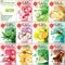 11 pcs Pure Essence Facial Mask Sheet of (11 Types x 1 pcs), Korean Face Mask Sheets for Skincare, Cleansing, Moisturizing, Elasticity...