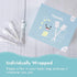 Papablic 100-Pack Baby Tongue Cleaner, Baby Toothbrush, Upgrade Gum Cleaner with Paper Handle for Babies and Infants Ages 0-2 Years...
