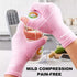 2 Pairs Arthritis Gloves for Women for Pain, Compression Gloves for Carpal Tunnel Relief, Rheumatoid Osteoarthritis, Fingerless Gloves for Women a...