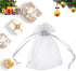 Boshen 100/200PCS Organza Gift Candy Sheer Bags Mesh Jewelry Pouches Drawstring Bulk for Wedding Party Favors Christmas 3"x4" 4" X 6" 5"x7" (3" X ...
