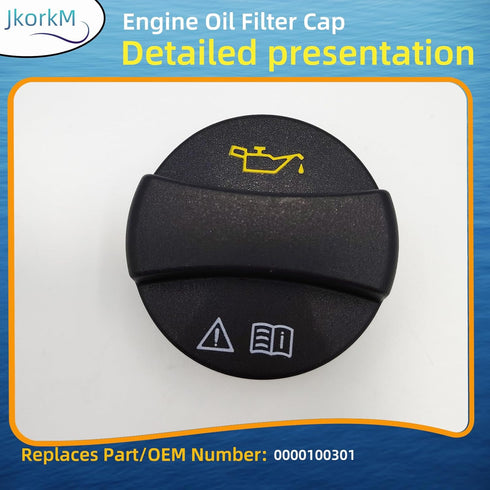 0000100301 Engine Oil Fill Cap Compatible with Mercedes-Benz Model, Fit For Mercedes-Benz E C GLE B A CLA GLK S M CLK GL CLS model OE#000 010 0301...