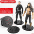 28 Pieces Multi-PEG 6 inch Action Figure Stands, Upgrade Version Round Display Stand Base Compatible with 1/12 Scale Star Wars Black Series Figure...