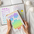 38 Pcs Journal Stencils Planner Stencils for Painting DIY Season Drawing Templates for Notebook Diary Scrapbook Journal 5.1" X 7.9"...