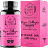 Vegan Collagen Builder w/ Hyaluronic Acid - Collagen Pills for Youthful Glow | Keratin & Elastin Builder for Skin, Hair, Nails, Bones, Cartilage, ...