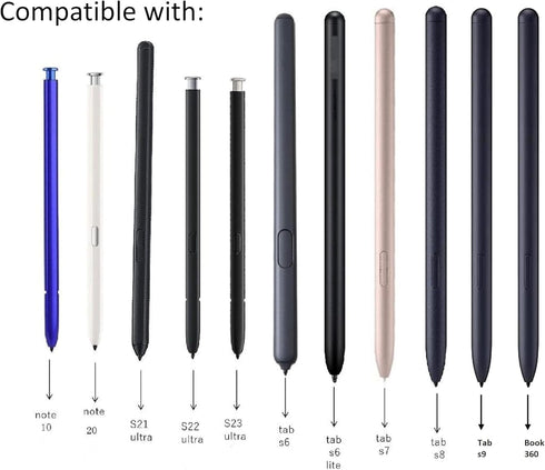 ?5Pack Soft Tips? OEM S22 Ultra Pen Tips,Nibs Replacement for Samsung Galaxy Tab S6 Lite,S7/S7FE,S8/S8+,S9/S9 FE All Verison Stylus S Pen Replacem...