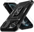 DEERLAMN for iPhone 12 Pro Max Case with Slide Camera Cover+Screen Protector(1 Pack),Rotated Ring Kickstand Military Grade Shockproof Protective C...