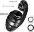Keychain Pill Container Waterproof Portable Small Pill Case Durable Aluminum Travel Pill Box with Carabiner for Medication, Vitamins, Outdoor Use ...