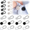 20 PCS Collar Extenders, Flexible Button Extenders, Versatile Waistband Extenders for Women and Men Shirt Pants Dress Trouser Favors...