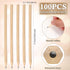 Fumete 100 Pieces Wooden Pencils Bulk Hexagonal Grip Pencils HB Graphite Pencil Pack Natural Wood Pencils for Back to School Classroom Office Supp...