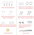Hypoallergenic Earring Making Kit, Thrilez 3080Pcs Earring Supplies Kit includes Earring Hooks, Earring Backs, Jump Rings, Eye Pins, Earring Posts...