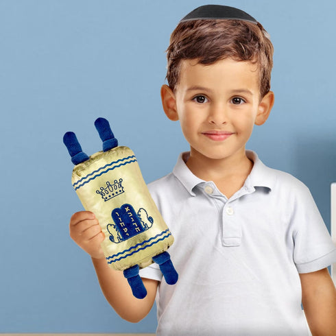 Rite Lite 12" H Medium Soft Plush Torah Toy - Shabbat Gifts, Shabbos, Hebrew Jewish Gifts for Kids, Fun & Educational Party Favors...