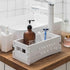 AOJEZOR Toilet Paper Storage: Small Bathroom Storage for Small Space - White Bathroom Organizer...