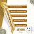 Natural Miswak, All Natural Traditional Tooth Brush for Oral Health, Hygiene, Fresh Breath, Light Weight, Vacuum Sealed (Pack of 6)...