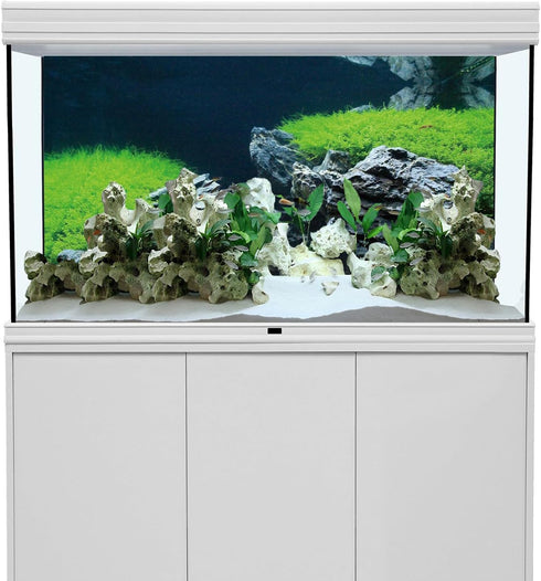 AWERT 24x16 inches Seaweed Aquarium Background Stone Aquarium Background Aquatic Plant River Bed & Lake Fish Tank Background Vinyl Background...