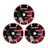 Diamond Cutting Wheel 3 x 3/8 Inch for Metal, Meatl Cutting Disc, Cut Off Wheel 3 Inch for Metal with 5000+ Cuts on Rebar, Steel, Iron and INOX 3 ...