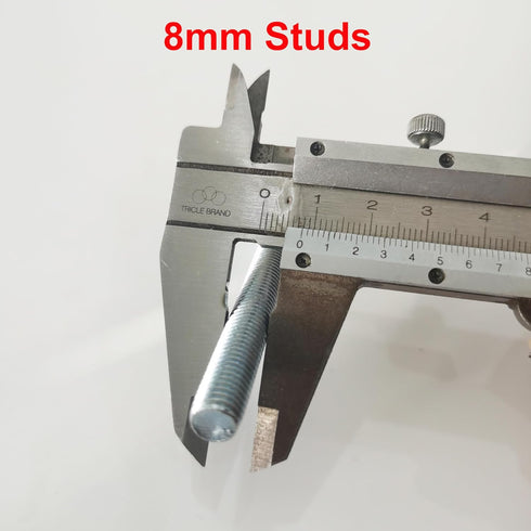 8mm Studs Front Motor Mount Block Set (40mm) for 2 Stroke Gas Mortorized Bicycle Engine Motor kit 48cc 66cc/80cc/100cc/PK80/YD100/LD100...
