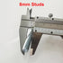 8mm Studs Front Motor Mount Block Set (40mm) for 2 Stroke Gas Mortorized Bicycle Engine Motor kit 48cc 66cc/80cc/100cc/PK80/YD100/LD100...