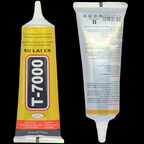 T-7000 Multi-Function Craft Glue with Precision Tips Dotting Pens, T7000 Super Adhesive Glues Liquid Fusion Glue for Jewelry Making,Metal Stone Na...