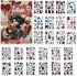 Goth Aesthetic Washi Stickers Book, 24 Sheets Gothic Girls Die-Cut Sticker Book for Phone Scrapbook Junk Journal Collage DIY Crafts...