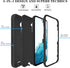 Qinmay for Galaxy A54 5G Case,Samsung Galaxy A54 5G Case with HD Screen Protector (2 Pack),Samsung A54 5G Case Durable Shockproof 3-Layer Heavy Du...