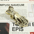 Vintage Lady's Hand Shaped Book Clip Gold Metal Paper Clip Document Storage Metal Clip Journal File Clip for Office School Home DIY Use (Antique B...
