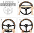 Grunge Boys Basketball Steering Wheel Covers Anti-Slip Elasticity Car Accessories Steering Wheel Protector Universal 15 Inch for Cars SUV Vehicle ...
