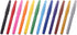 Pentel SES15C-12 Autograph Pen, Brush Touch, Set of 12 Colors...