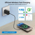 Wireless Charger, 15W Max Fast Magnetic Wireless Charging Pad Compatible with iPhone 15/14/13/12 Series, AirPods Pro 2 with AC Adapter Black...