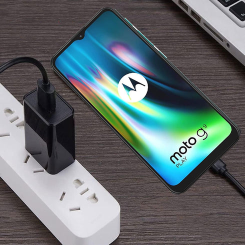 18W Fast Charger Compatible for Motorola Moto G Power 2022/G Stylus 2021, G Fast, G Play, G Pure, G7 Play, Motorola One 5G Ace/Fusion+/Edge Plus/Z...