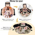 Barrel Drawstring Makeup Bag Large Travel Makeup Bag,Portable Large Capacity Cosmetic Bag Toiletry Organizer for Travel Accessories Make Up Essent...