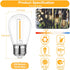 Mlambert LED String Light Bulbs,Shatterproof Outdoor String S14 Replacement Light Bulb,Waterproof 1W LED Edison Bulb Equal to 11W,15 Pack,Not Sola...