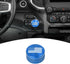 for RAM Gear Shift Knob Cover Trim Ring Aluminum Blue for Dodge RAM 2018-2023 Blue Interior Accessories, America Flag...