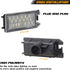 RUXIFEY LED License Plate Light Replacement Compatible with FIAT 500 2013-2019, Maserati Levant, 6000K White, Pack of 2...