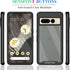 wahhle Google Pixel 7 Pro Case, Built in Screen Protector Full Body Shockproof Slim Fit Bumper Protective Phone Cover for Pixel 7 Pro Men Women-Bl...