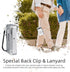 PRUNUS J-166 Portable Radio AM FM, Battery Operated Radio with Tuning Light, Back Clip, Excellent Reception for Indoor & Outdoor & Emergency Radio...