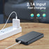 Portable Charger Power Bank 10000mAh?2 Pack?Ultra Slim Portable Phone Charger with USB C Input & 2 Output Backup Charging External Battery Pack Co...