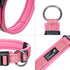 EXCELLENT ELITE SPANKER Reflective Dog Collar Classic Soft Padded Breathable Nylon Adjustable Pet Collar with Quick Release Buckle for Boy Girl Ma...