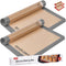 Silicone Baking Mat, Sopito Non Stick, Food Safe Platinum Silicone Cookie Baking Liners, Reusable 16.5'' x 11.6'' Oven Liners Sheet, 2 PCS-Grey...