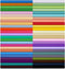 50 Pcs 10 x 10 Inch Cotton Fabric Square Fabric Quilting Sewing Patchwork Fabric Bundles for DIY Craft Sewing Clothing (Pure Color)...