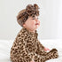 YanJie Hairband - Soft Velvet Baby Headbands with Big Bows, Leopard Color, Handmade for Baby Girls from Newborn to Toddler...
