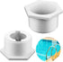 2 Pcs 6-500-00 Pool Cleaner Universal Wall Fitting (UWF) Connector Replacement Part Exact Fit for Zodiac Polaris 180 280 360 380 3900 Sport 480 Pr...
