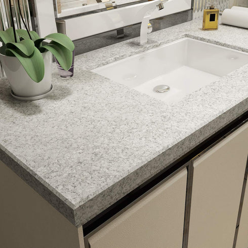LACHEERY Faux Granite Contact Paper for Countertops Waterproof Self Adhesive Granite Wallpaper for Kitchen Counter Contact Paper Peel and Stick Co...