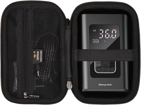 Aproca Hard StorageTravel Case, for Morpilot Electric Air Pump Car Tire Inflator and Accessories...