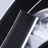 Self Adhesive Hook and Loop Strips Tape Roll, 2 Inch x 16.4 Feet Black Nylon Self Adhesive Heavy Duty Strips Fastener, Double Sided Tape Strip for...
