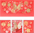 Honbay 6PCS Chinese Red Envelopes Lucky Money Pocket Hong Bao Gift Organizer Envolopes for Spring Festival Birthday Wedding and New Year Party...