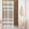Madison Park Spa Waffle Shower Curtain Pieced Fabric with 3M Scotchgard Moisture Management Modern Home Bathroom Decorations, Stall 54"x78", Taupe...