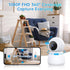 Indoor Camera,1080P Pet Camera Baby Monitor, Cameras for Home Security Indoor, Baby/Pet Camera with Phone App with AI Motion Detection, 2-Way Talk...