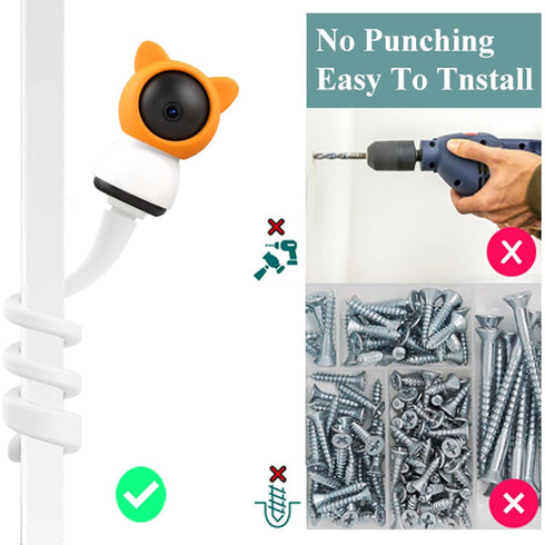 Baby monitor Mount for ieGeek ?Baby 1T/DEATTI BM101-M/BOIFUN ? Baby 2S,Baby 5S,Baby 6T/TECGUUD Baby 5SM...