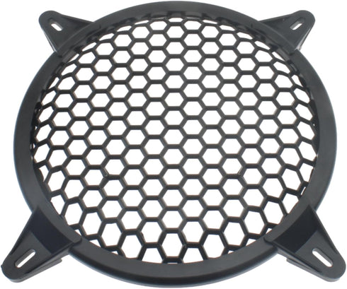 2 Pack 6 Inch Speaker Grills Subwoofer Grill Waffle Grill Guard Protector Covers with Mounting Screws ABS Mesh Round Subwoofer Speaker Cover......